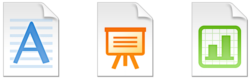 Visuels Suites bureautiques