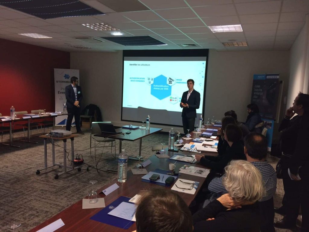 photo prise lors de la matinée sur la sécurité informatique du 5 février 2019